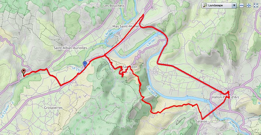 Sampzon map